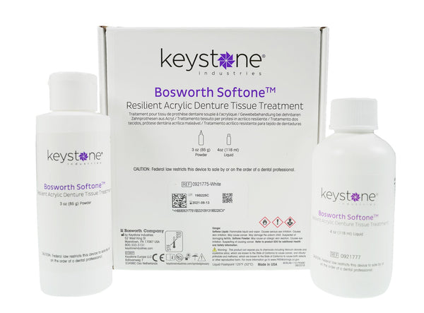 Softone Resilient Denture Acrylic Treatment, Functional Impression Material - Keystone