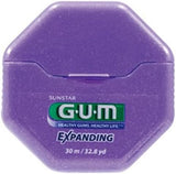 GUM Expanding Dental Floss, Unflavored