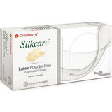 Silkcare Latex PF Gloves - Cranberry