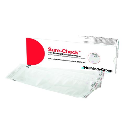 Crosstex Sure-Check Self-Sealing Sterilization Pouches - HuFriedy Group