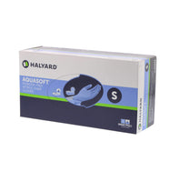 Aquasoft Blue Nitrile Gloves