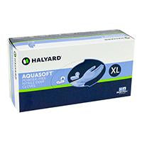 Aquasoft Blue Nitrile Gloves